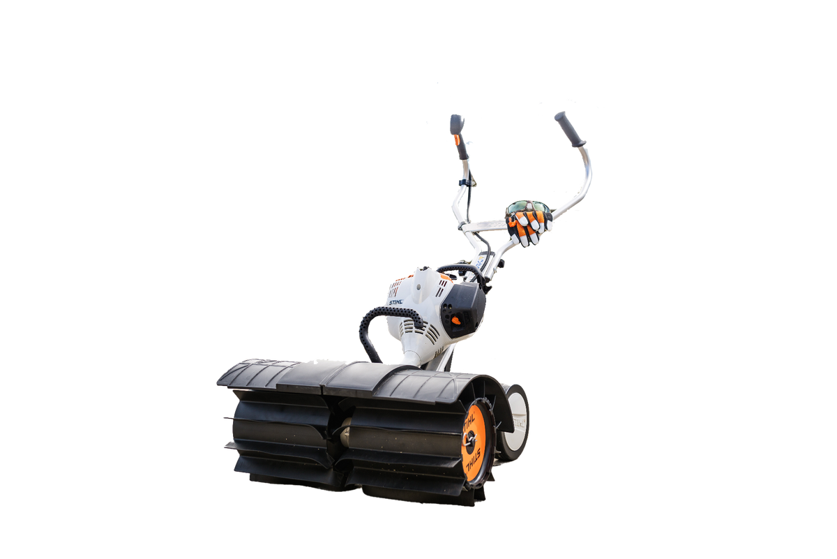 ⭐️mitre⭐️ Power Broom Sweeper Rental, STIHL MM55 — Gap Power