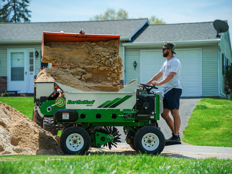 top dresser rental Stand On Top Dresser, Seeder, and Aerator Multispread Rental — Gap Power