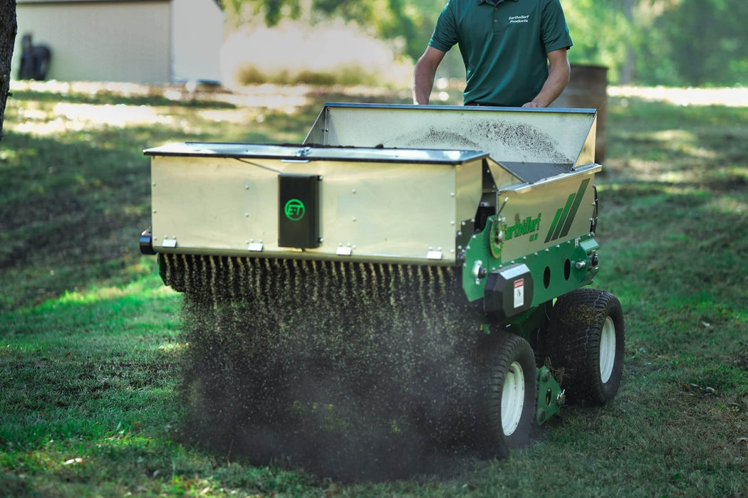 Stand On Top Dresser, Seeder, and Aerator Multispread Rental — Gap Power Stand On Top Dresser, Seeder, and Aerator Multispread Rental — Gap Power