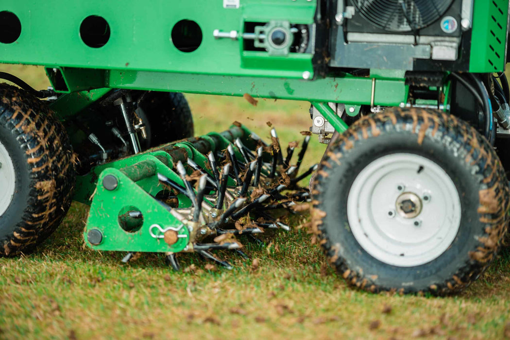 top dresser rental Stand On Top Dresser, Seeder, and Aerator Multispread Rental — Gap Power