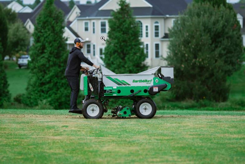 top dresser rental Stand On Top Dresser, Seeder, and Aerator Multispread Rental — Gap Power