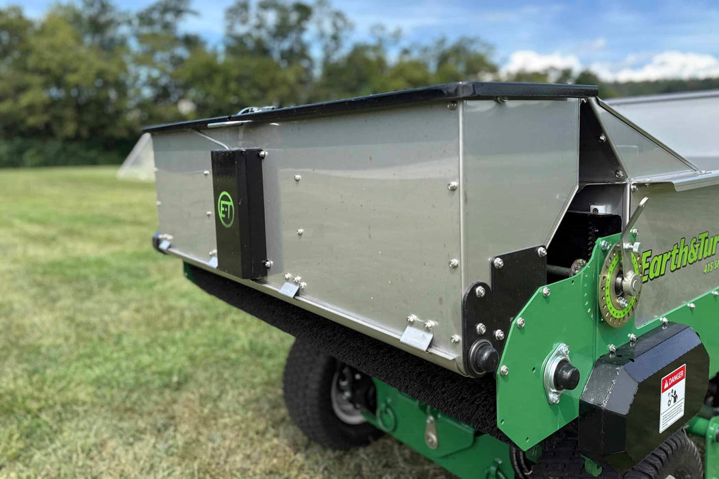 Stand On Top Dresser, Seeder, and Aerator Multispread Rental Gap Power Stand On Top Dresser, Seeder, and Aerator Multispread Rental Gap Power