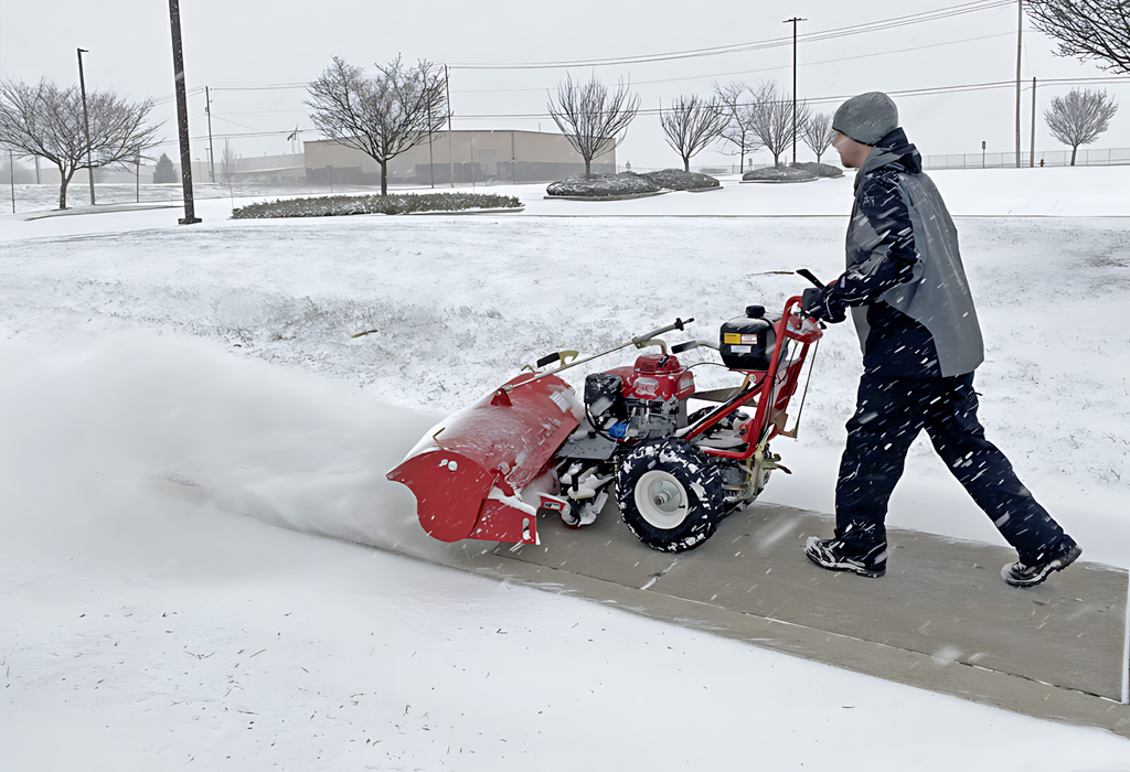 Rent a 46" Walk Behind Power Broom