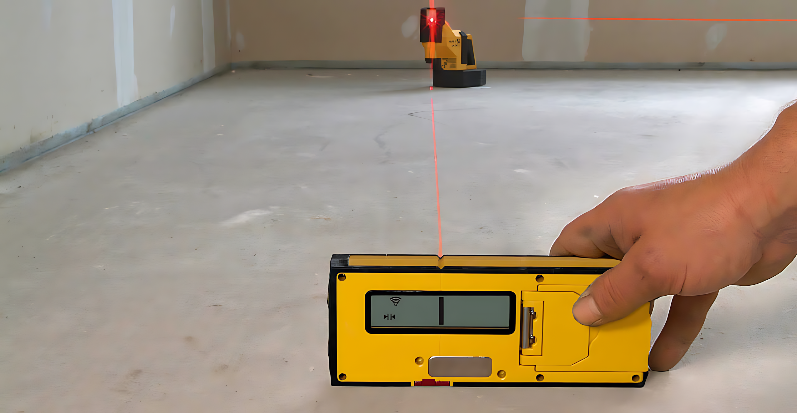Rent the Auto Align Cross Beam Line Laser for Layout — Gap Power
