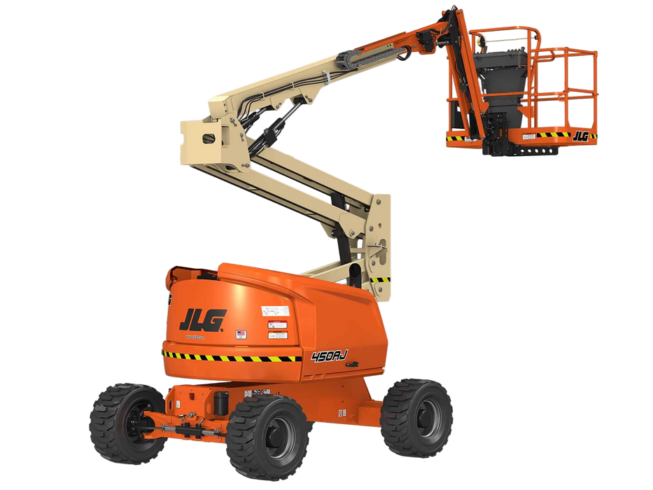 45' Articulated Boom Lift, with Jib