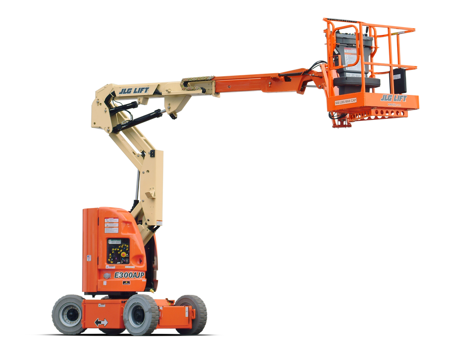 30' JLG E300AJP 48 Volt Battery Power Boom Lift