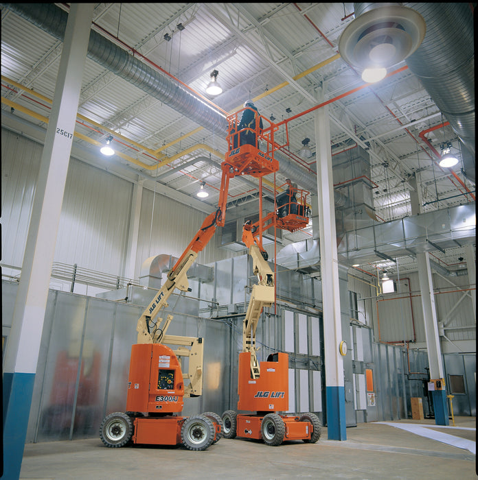 30' JLG E300AJP 48 Volt Battery Power Boom Lift