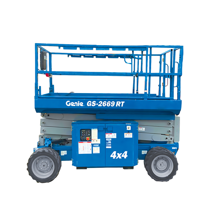 26' Genie Rough Terrain Scissors Lift Rental