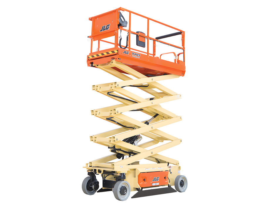 26' Scissors Lift Rental - Battery Powered
