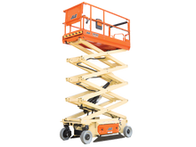 32' Scissors Lift Rental - Battery Powered
