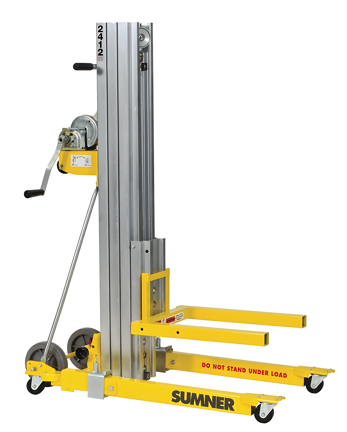 Rent a Sumner 12' HVAC lift 450 lb lift cap — Gap Power