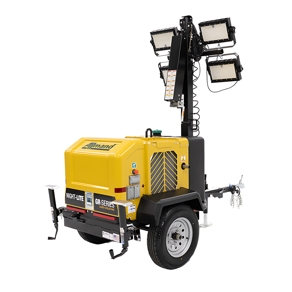 Work Light Rental, 4000 Watt Towable Light Tower — Gap Power