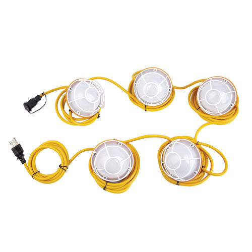 Rent a 50ft LED Light String, 5 fixtures, 15,000 Luments (2)