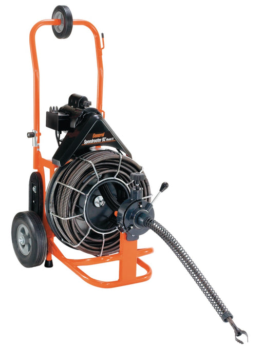 5/8" x 100' Heavy Duty Snake Rental, 4-6" lines (1)