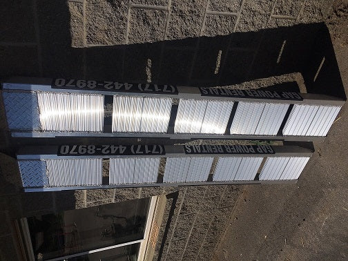 Aluminum Ramps Rental. Solid One Piece (0)