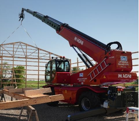Magni Rotating Telehandler Roto Boom 82' 13,000 lbs (1)