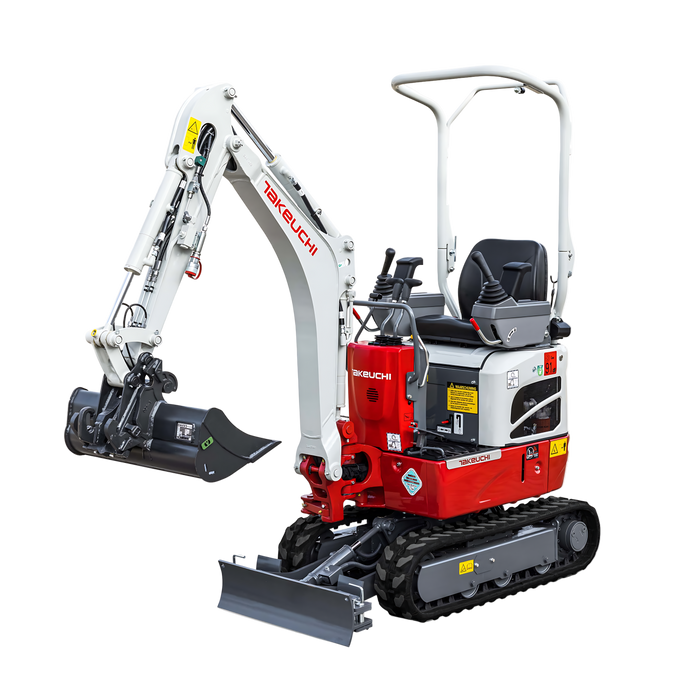 Mini Excavator Digger Rental, 2,000 Lbs, Ultra Compact