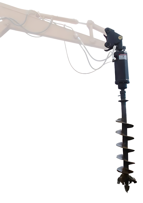 Auger Rental, Mount, Mini Excavator 3.5 Ton Class