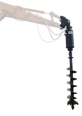 Auger Rental, Mount, Mini Excavator 3.5 Ton Class