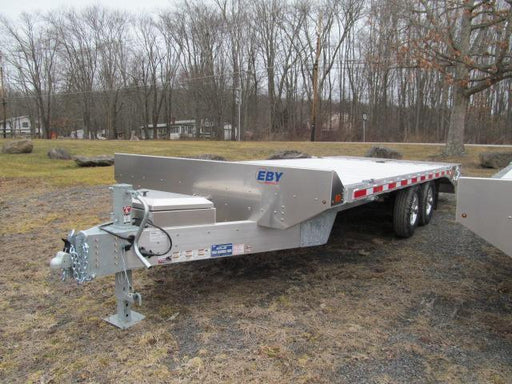 Eby 24 Foot Aluminum Equipment Deckover Trailer. 10,000 GVW (1)