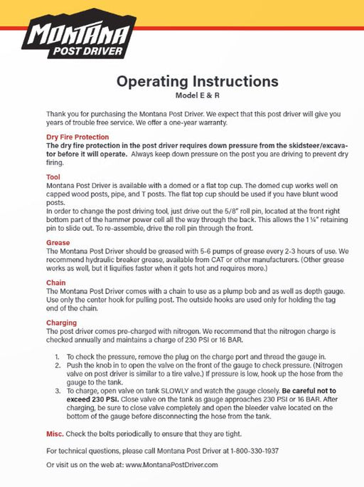 Montana Post Pounder Driver Open Style (1)