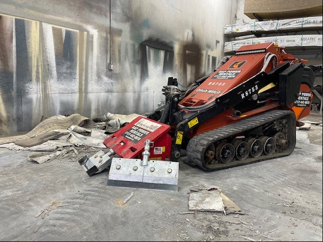 Floor Scraper Rental, for Stand On Skidloader (0)