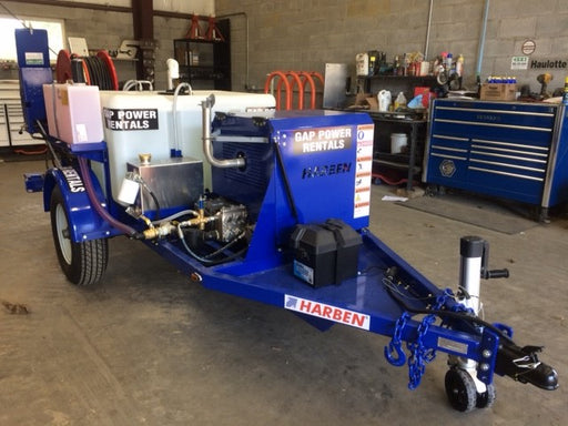 Rent a Trailer Sewer Jetter, 3000 PSI, 12gpm, Gas (0)