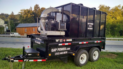 Leaf Vacuum Dump Trailer, 12yd³ Capacity (0)