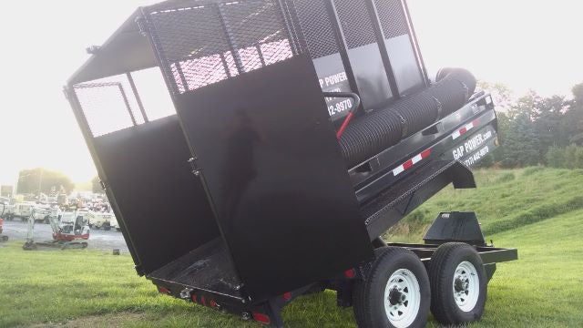 Leaf Vacuum Dump Trailer, 12yd³ Capacity (4)