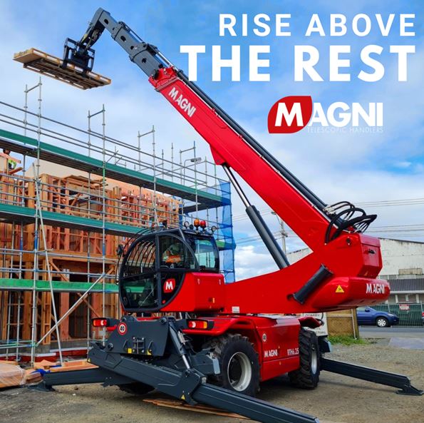 Magni Rotating Telehandler 98' 13,000 lbs Roto Boom (2)