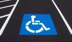 Rent a 39" Handicapped Stencil (Int'l Stand. Size) (1)