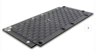 Rent MaxiTracks, 6'X3'x1" thick, Black, 2-Sided, Pack of 25 (2)