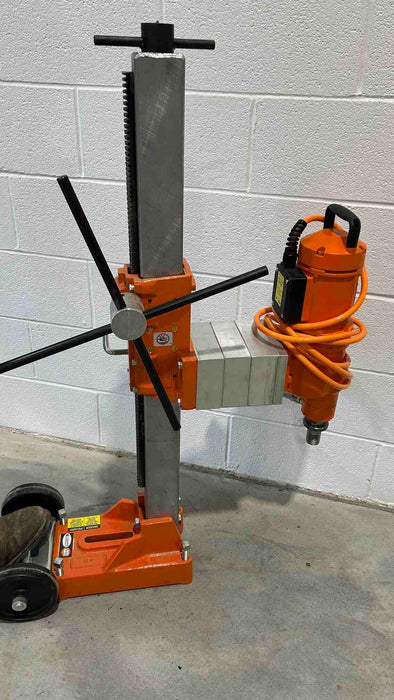One Diamond Core Rig Diamond Core Rig Rental, 120V, 30A Stand Mount, Concrete — Gap Power