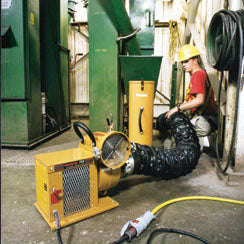 Rent a General Hazardous Location Ventilation Blower Fan, 8" (1)