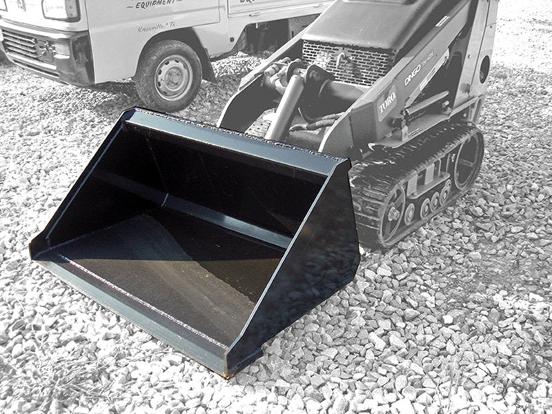 42" Blue Diamond Mini Loader Low Profile Smooth Bucket (0)