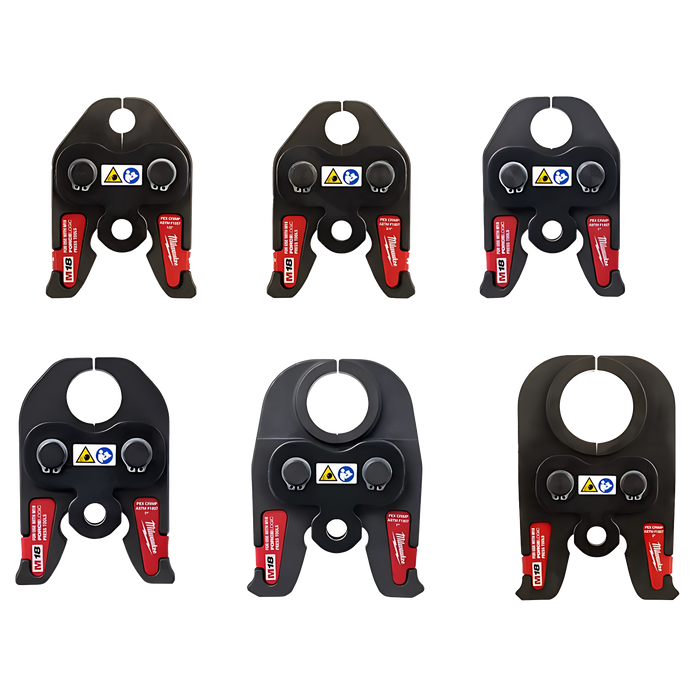 Force Logic M18 Pex Crimp Jaw Kit,  1/2"-2" Jaws