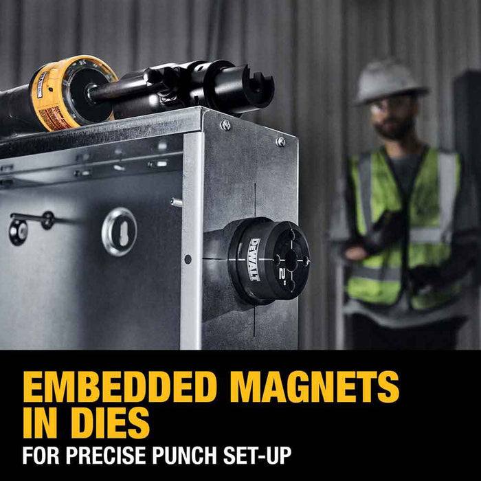 20V Battery Hydraulic Knockout Set Rental, 1/2"-4"