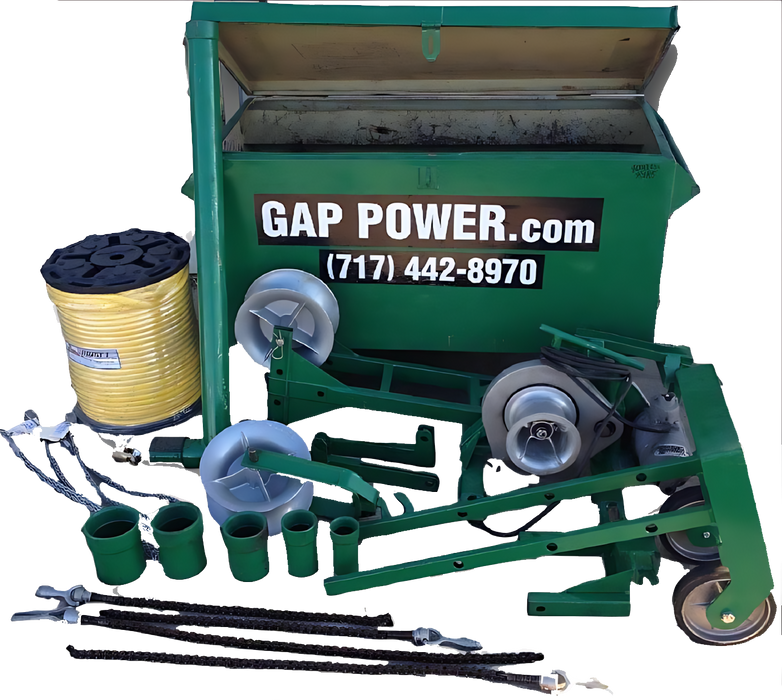 4000LB Cable Puller/Tugger w/ 400' Pulling Rope