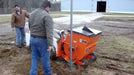 Concrete Stand on Skidloader Mixer & Pour Machine Attachment Rental (3)