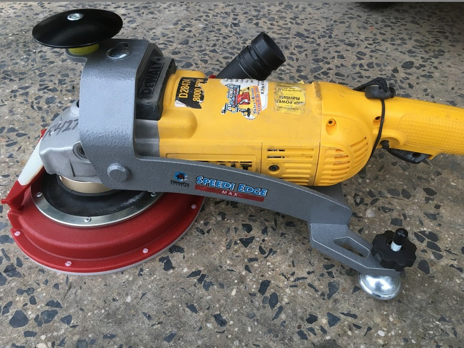 Rent a Hand held Concrete Grinder w/ Shroud & Blade (2)