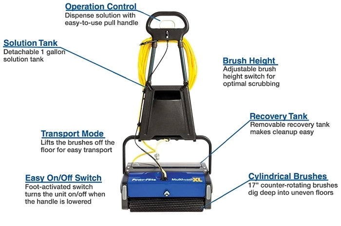 Hard Floor Surface and Tile Cleaner Machine Rental (3)