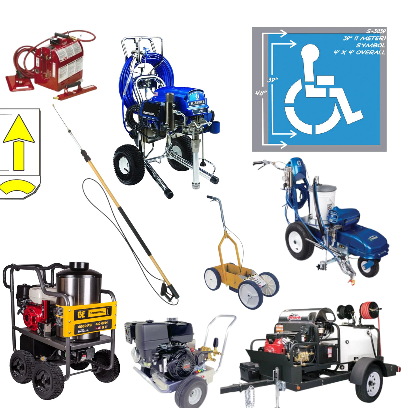Paint Sprayer & Pressure Washer Equipment Rentals