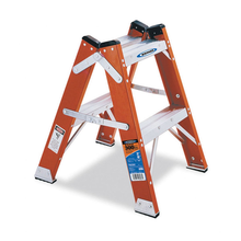 T6202 2 ft Type IA Fiberglass Twin Step Stool