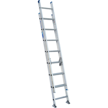 D1316-2 16 ft Type I Aluminum D-Rung Extension Ladder