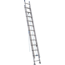 D1324-2 24 ft Type I Aluminum D-Rung Extension Ladder