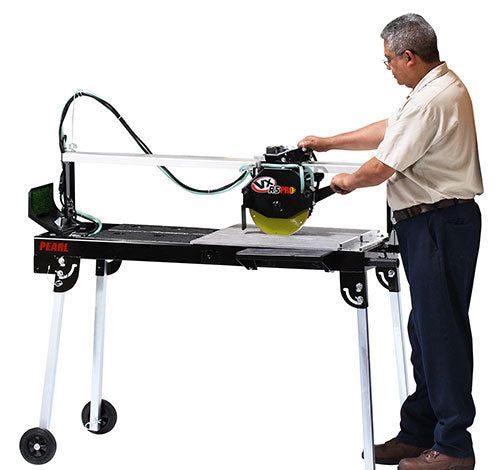 48" Rail Large Format Tile Saw Rental,  Free Diamond Blade (1)