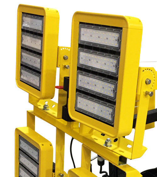 Rent an LED Light Tower, 4 head, 120k Lumen Work Light (3)
