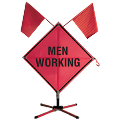 Men Working Sign Rental, 48