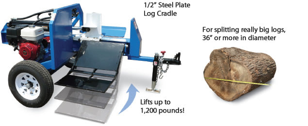 Mighty Ox Blue Ox 30 Ton Splitter w/ Lift Tray (0)