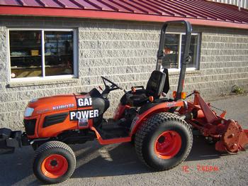 Rent Tractor Attachment 50" PTO Tiller for our 26HP (0)